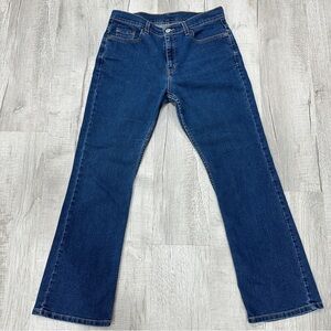 VTG Levis 515 Boot Cut Lower Rise Women’s Size 12 Mis M Blue Denim 32x29